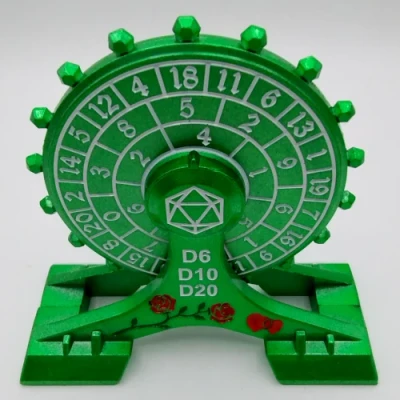 Spinners à une main: vert dans une boîte noire