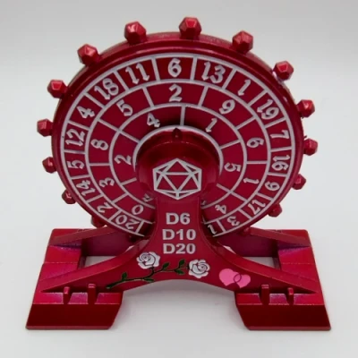 Spinners à une main: rose dans une boîte noire